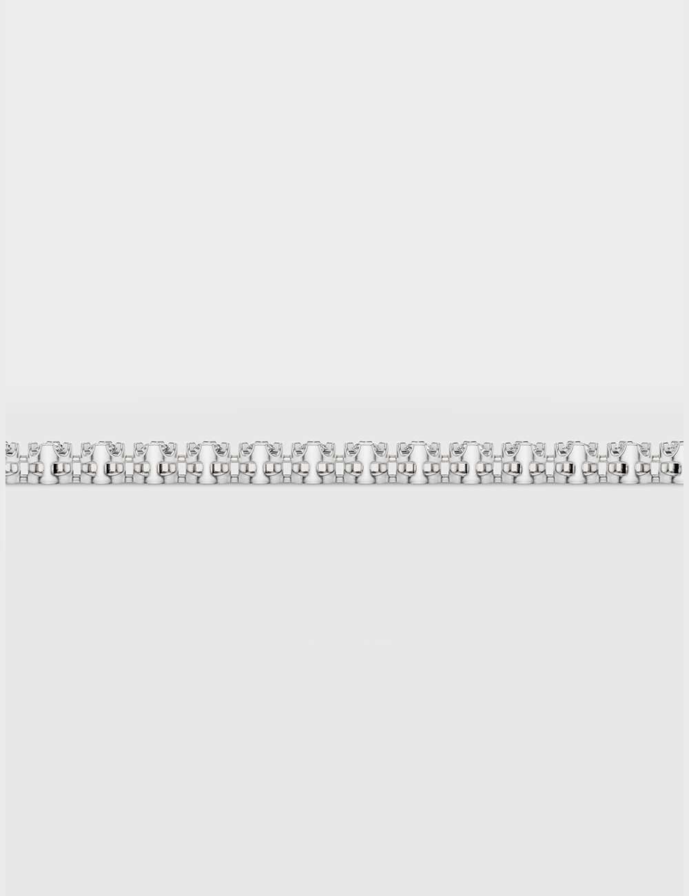 Radiant Lab Grown Diamond Bracelet 87 Cent FG-VVS, White Gold, large, image 3