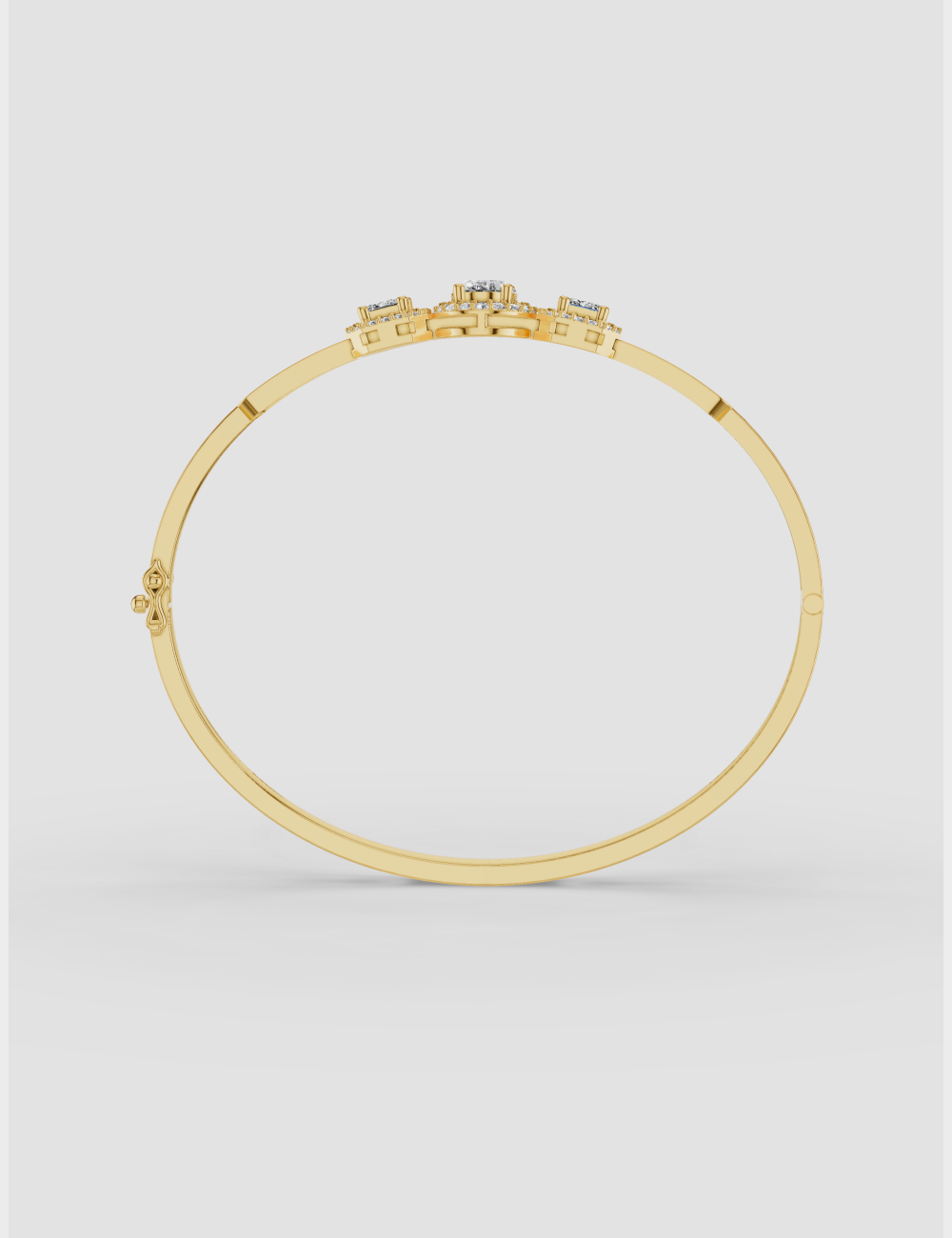 Celestial Sparkle Bracelet 2.11 carat FG-VVS, Yellow Gold, large, image 3