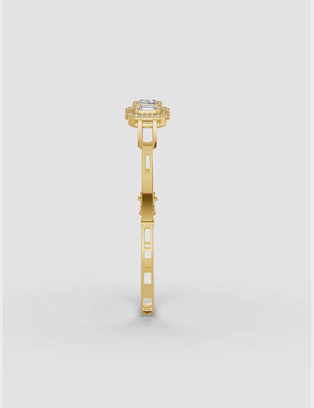 Celestial Sparkle Bracelet 2.11 carat FG-VVS, Yellow Gold, large, image 4