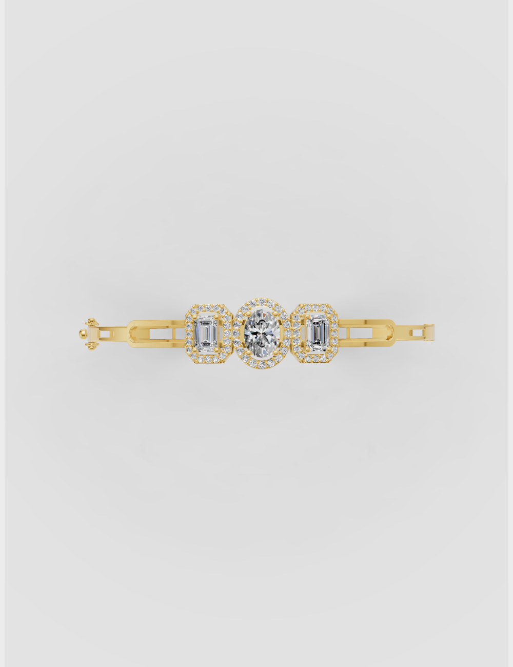 Celestial Sparkle Bracelet 2.11 carat FG-VVS, Yellow Gold, large, image 5