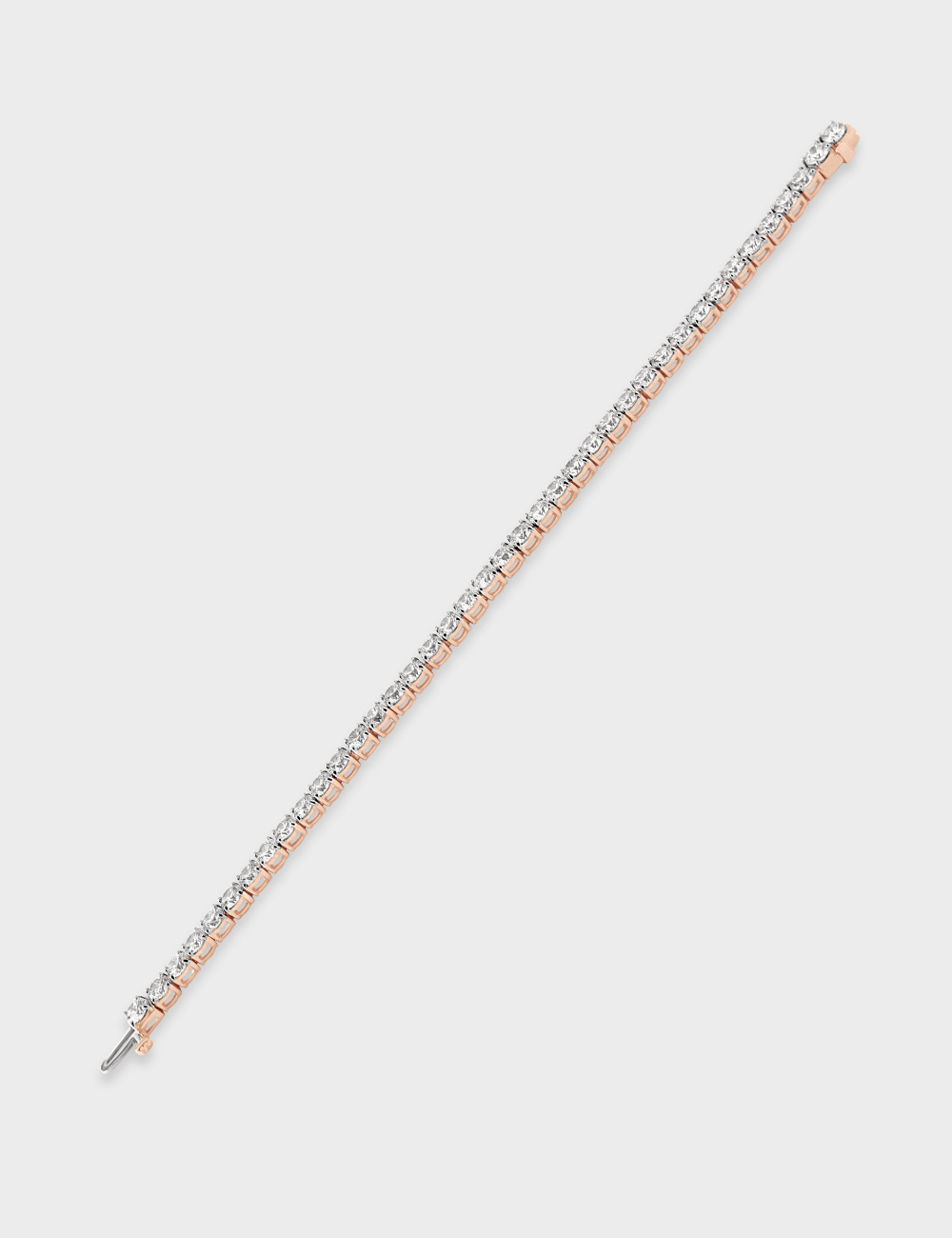 Velvet Radiance Diamond Bracelet 10.39 carat FG-VVS, Rose Gold, large, image 2