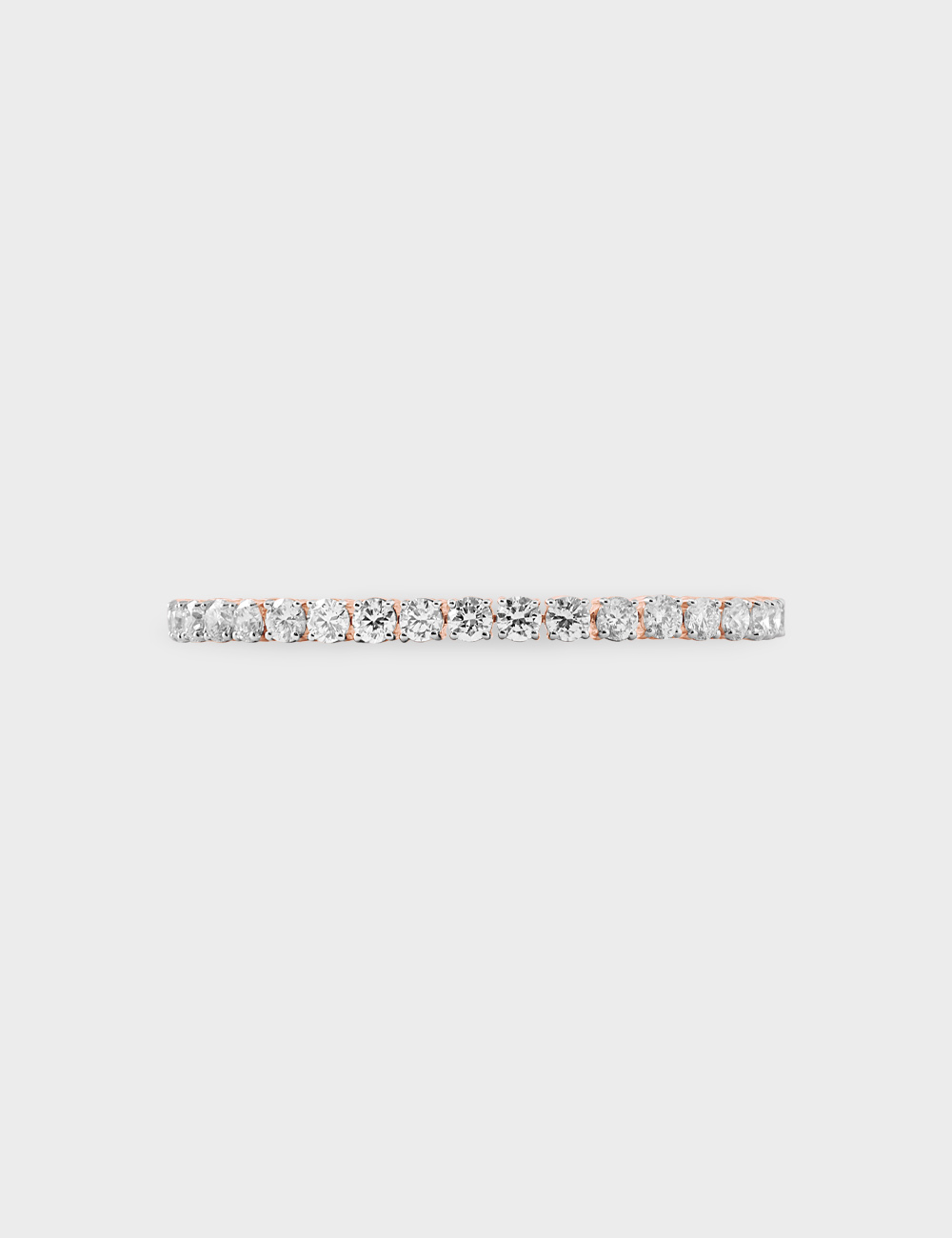 Velvet Radiance Diamond Bracelet 10.39 carat FG-VVS, Rose Gold, large, image 3