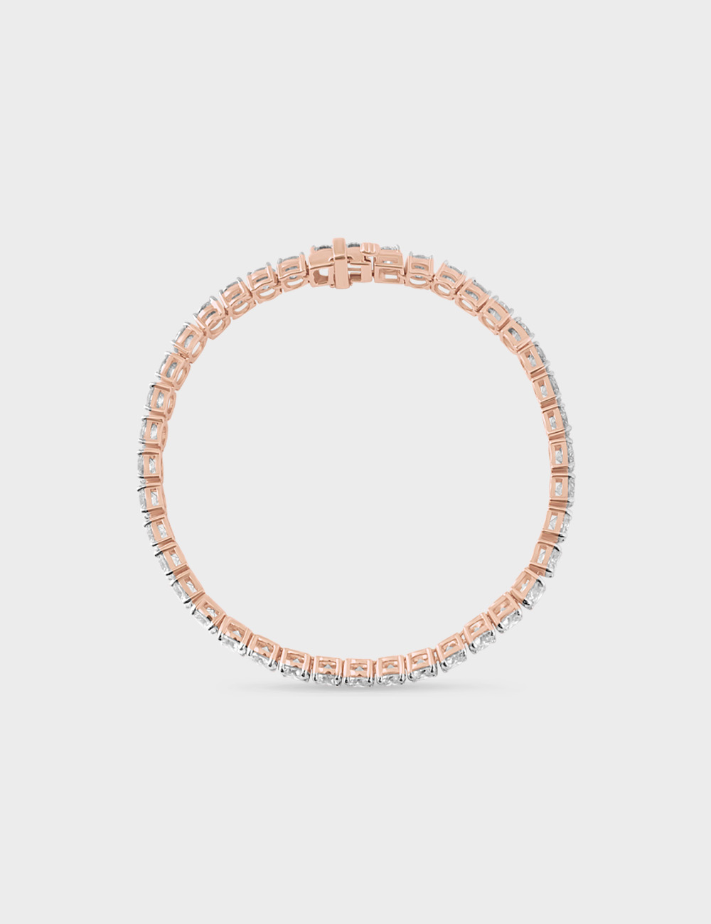 Velvet Radiance Diamond Bracelet 10.39 carat FG-VVS, Rose Gold, large, image 4