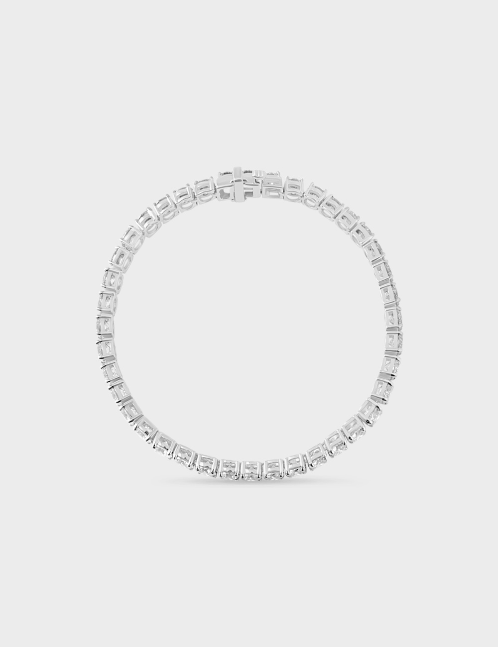 Velvet Radiance Diamond Bracelet 10.39 Carat FG-VVS, White Gold, large, image 4