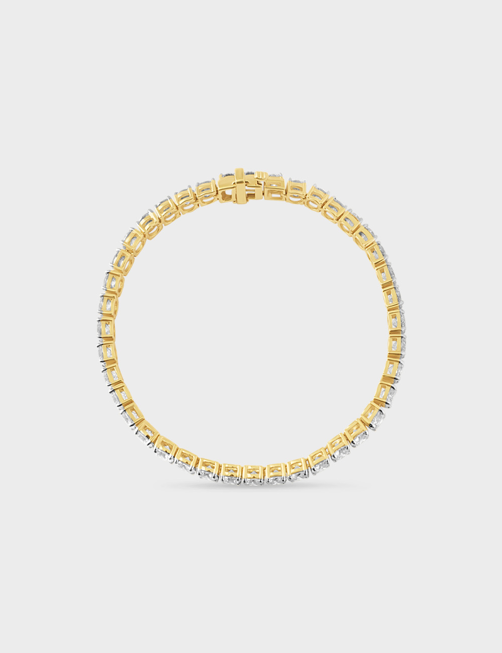 Velvet Radiance Diamond Bracelet 10.39 carat FG-VVS, Yellow Gold, large, image 4