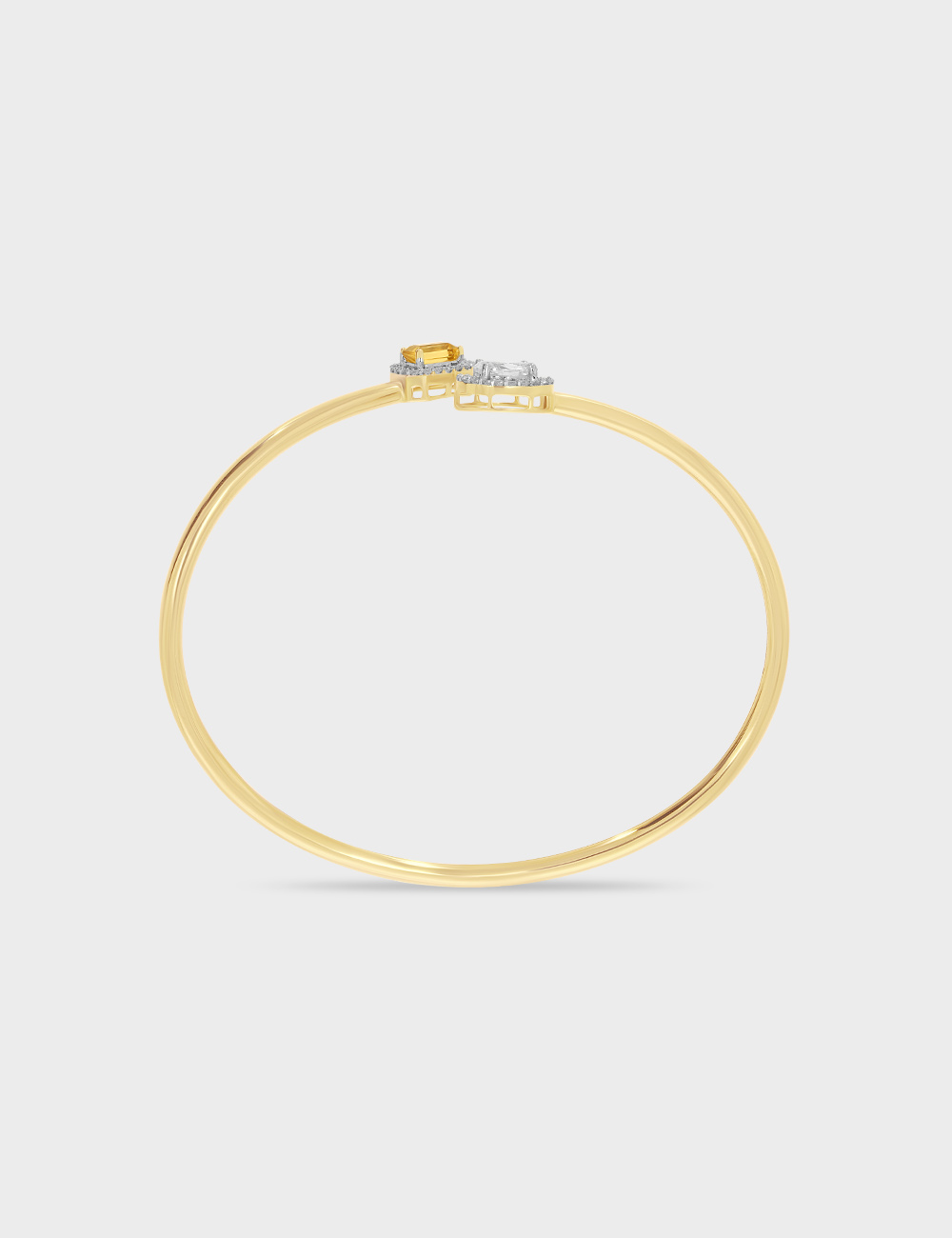 Amber Gleam Diamond Bracelet 0.77 cent FG-VVS, Yellow Gold, large, image 3