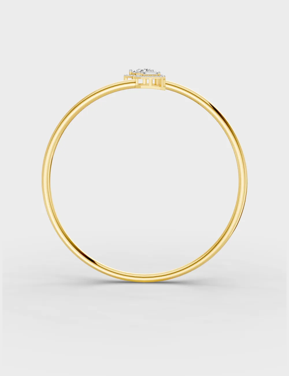 Crimson Bloom Diamond Bracelet 0.67 cent FG-VVS, Yellow Gold, large, image 2