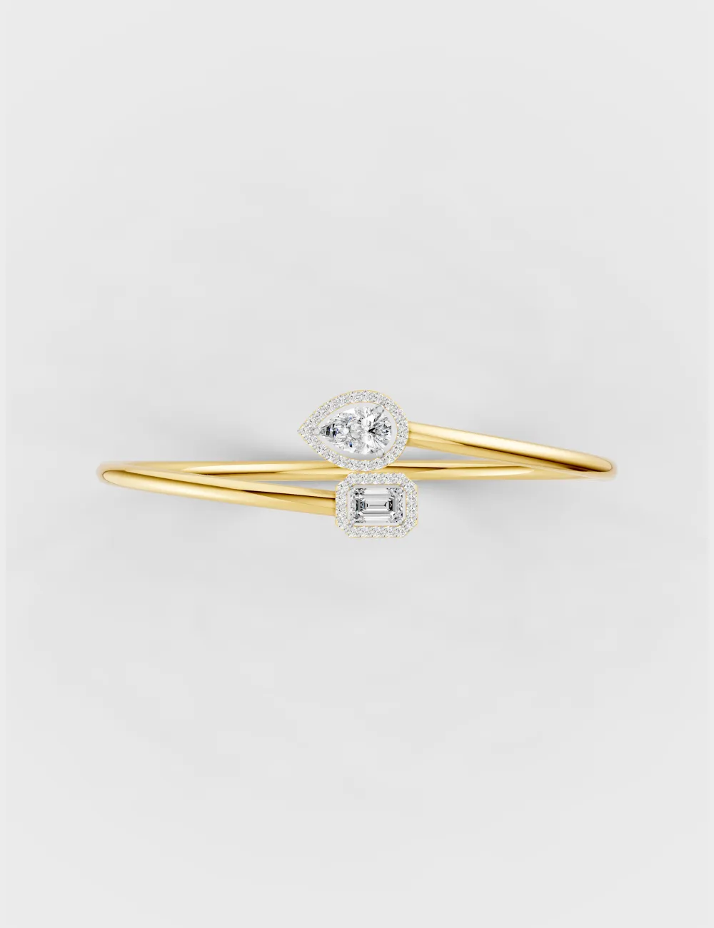 Crimson Bloom Diamond Bracelet 0.67 cent FG-VVS, Yellow Gold, large, image 4