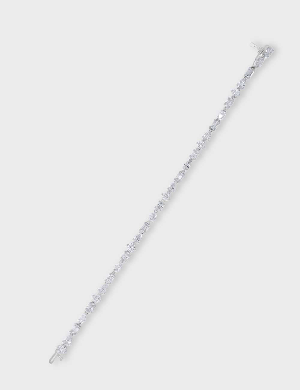 Elumine Glow Lab Grown Diamond Bracelet 7.18 Carat FG-VVS, White Gold, large, image 2