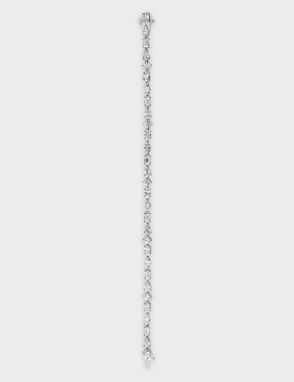 Elumine Glow Lab Grown Diamond Bracelet 7.18 Carat FG-VVS, White Gold, large, image 3