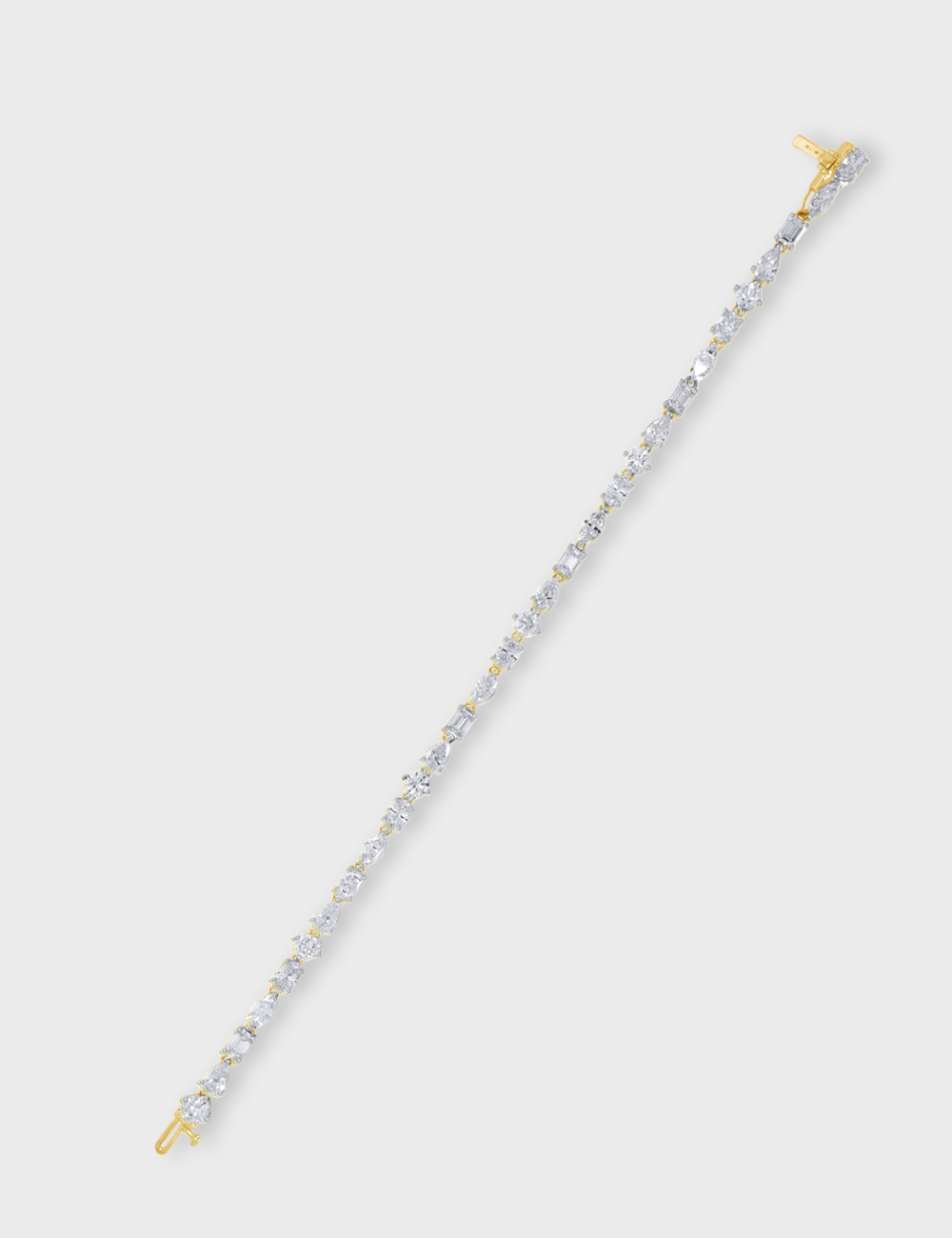 Elumine Glow Diamond Bracelet 7.18 carat FG-VVS, Yellow Gold, large, image 2