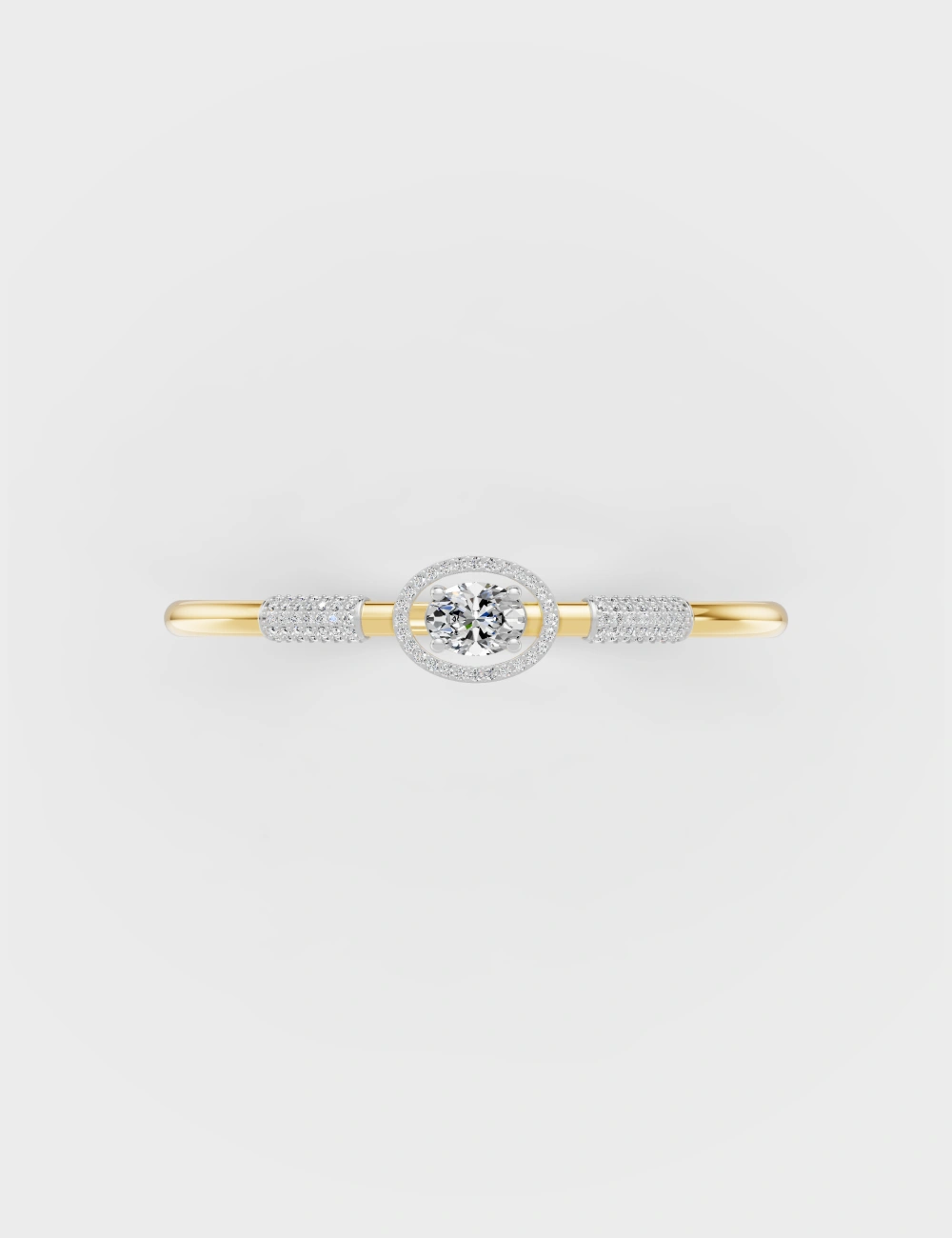 Radiance Royale Lab Grown Diamond Bracelet 1.86 Carat FG-VVS, Yellow Gold, large, image 2