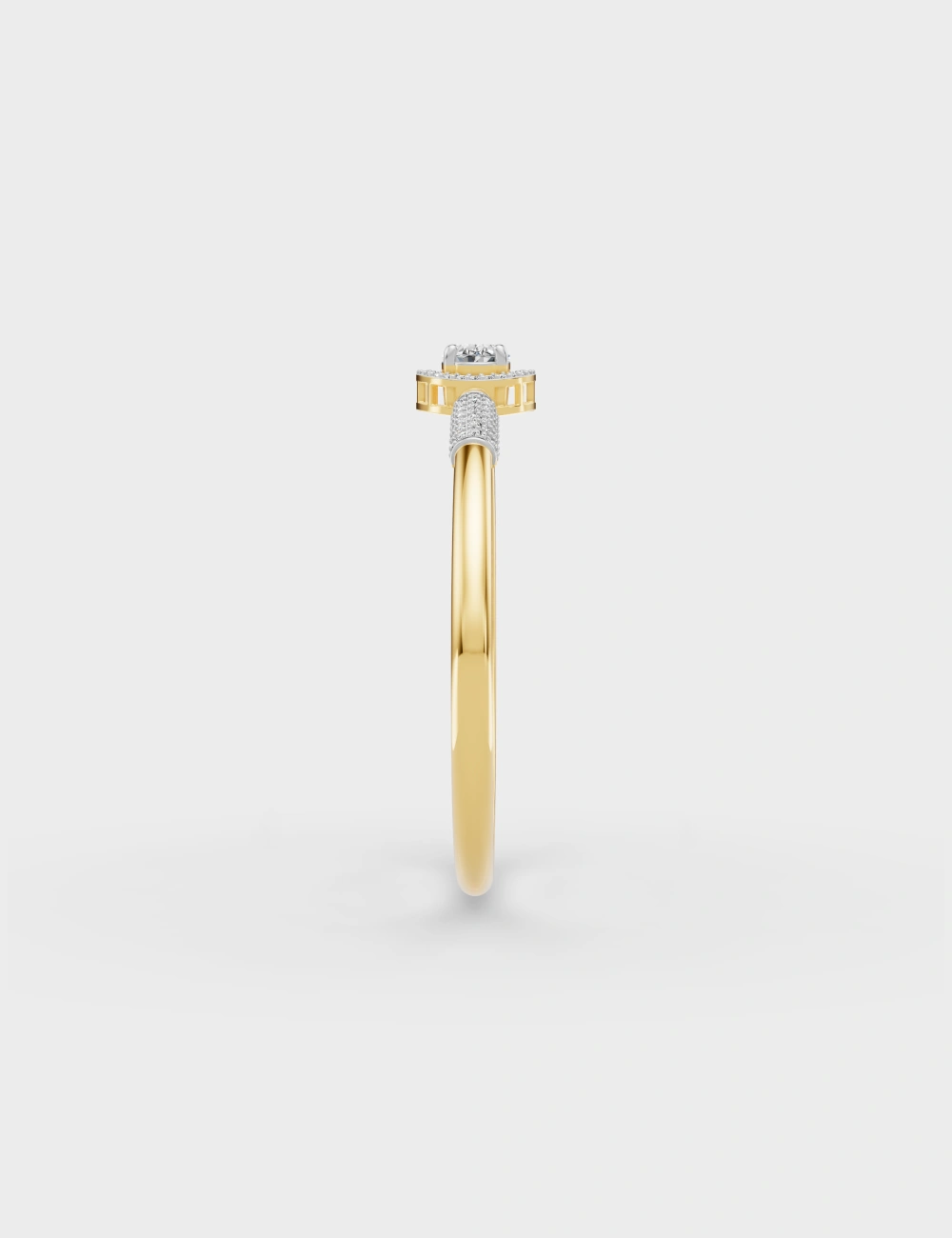 Radiance Royale Lab Grown Diamond Bracelet 1.86 Carat FG-VVS, Yellow Gold, large, image 4