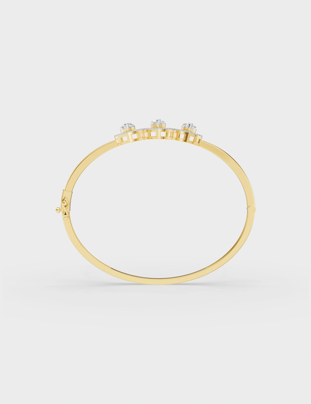 Eterna Diamond Bracelet 2.6 Carat FG-VVS, Yellow Gold, large, image 3