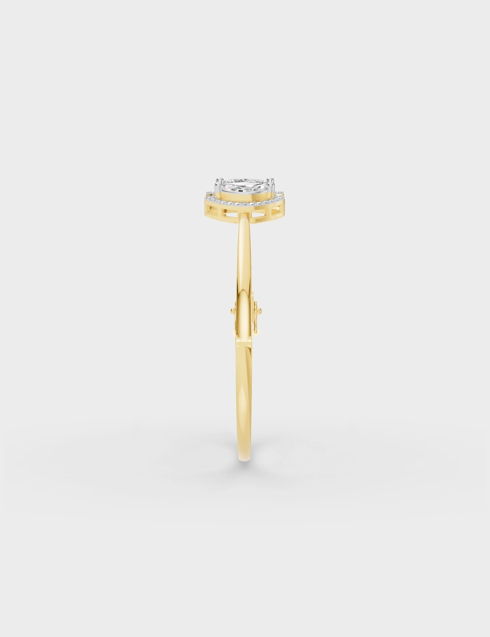 Eterna Diamond Bracelet 2.6 Carat FG-VVS, Yellow Gold, large, image 4