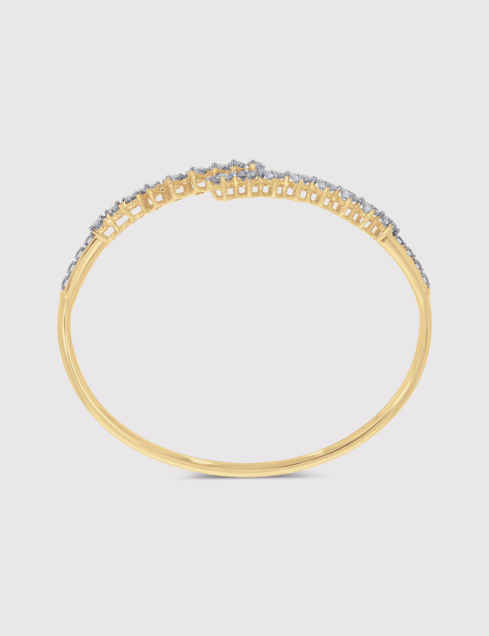 Infinity Grace Diamond Bracelet 4.3 carat FG-VVS, Yellow Gold, large, image 3