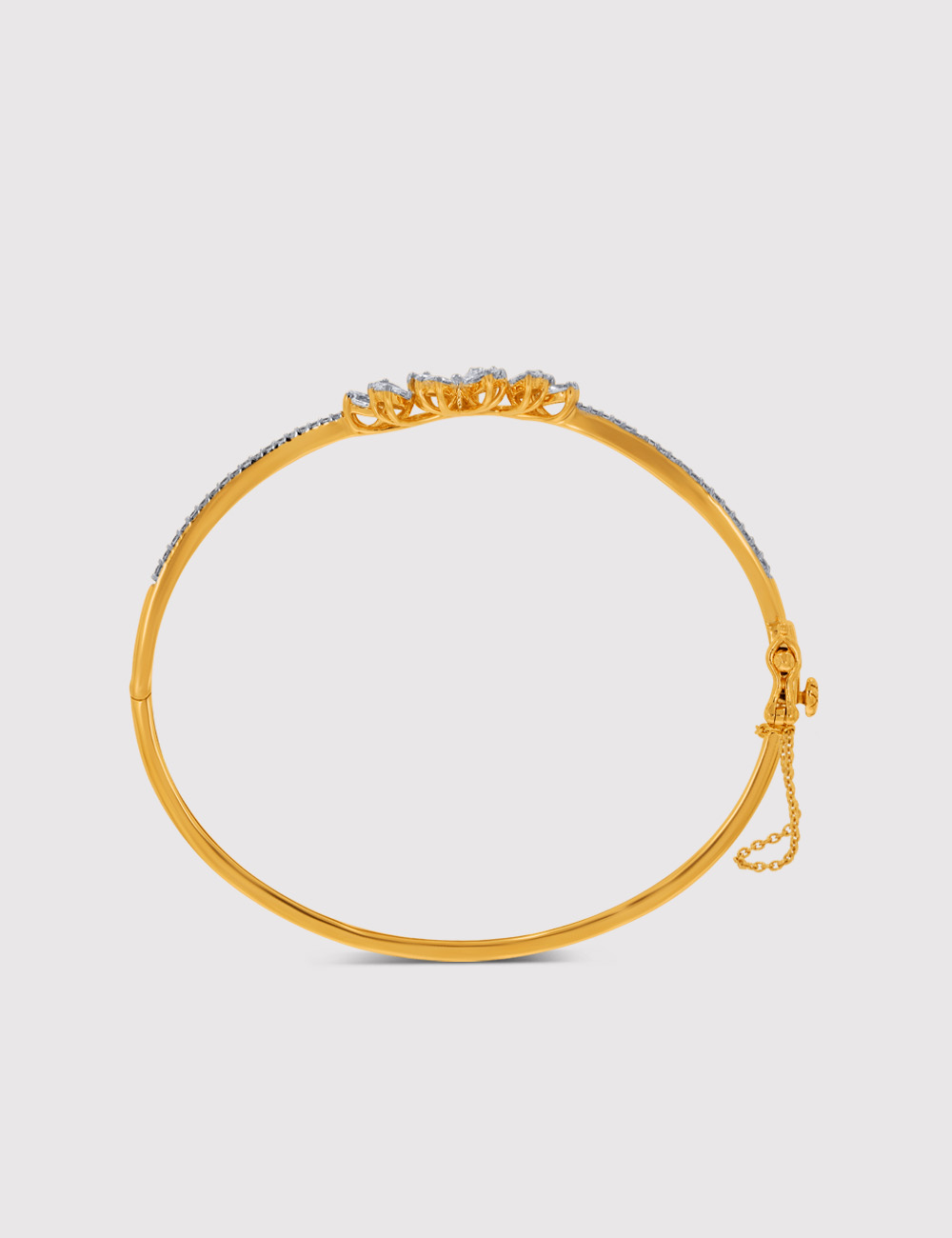 Enchanting Aura Diamond Bracelet 1.32 carat FG-VVS, Yellow Gold, large, image 3