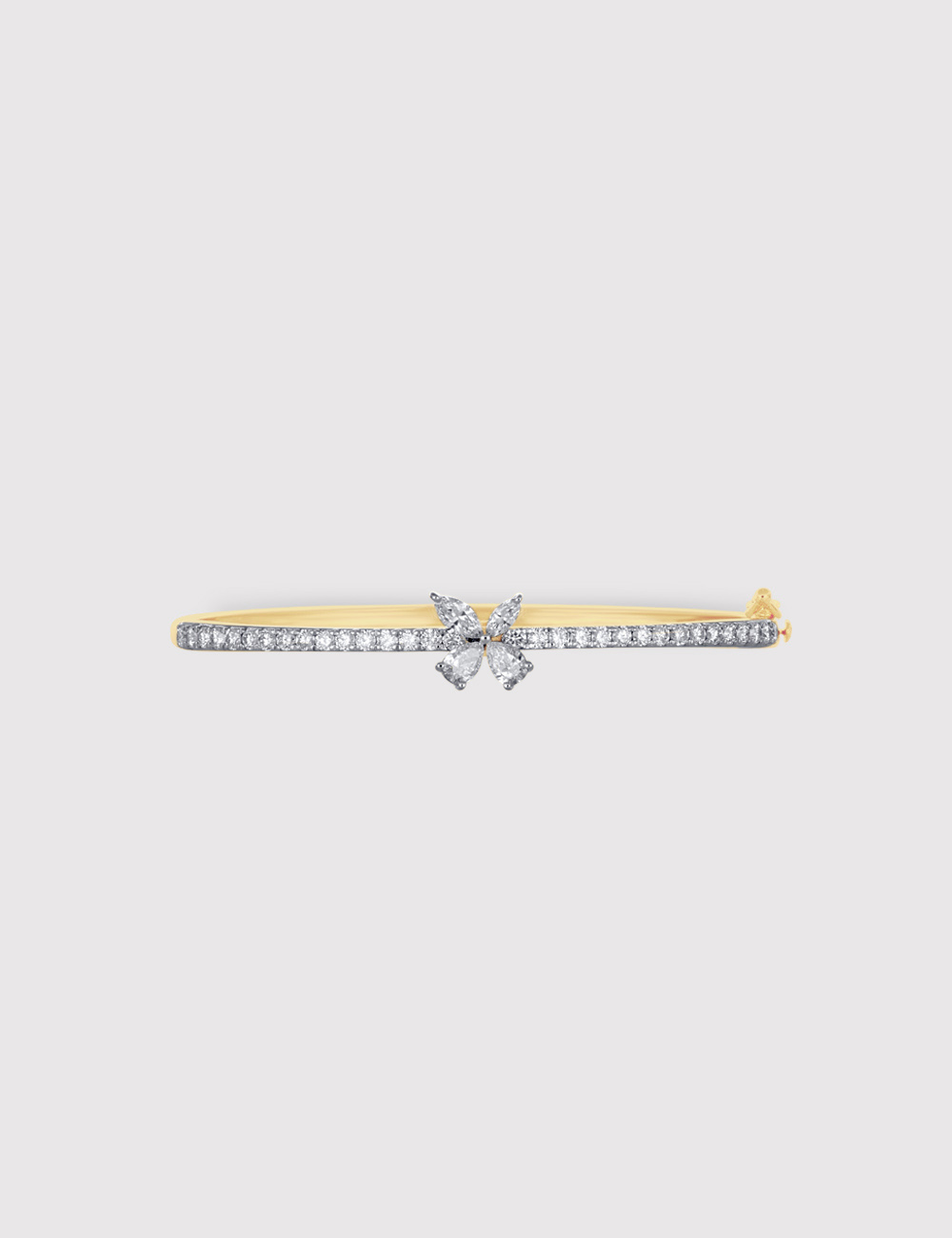 Pearlure Lab Grown Diamond Bracelet 1.77 Carat FG-VVS, Yellow Gold, large, image 2