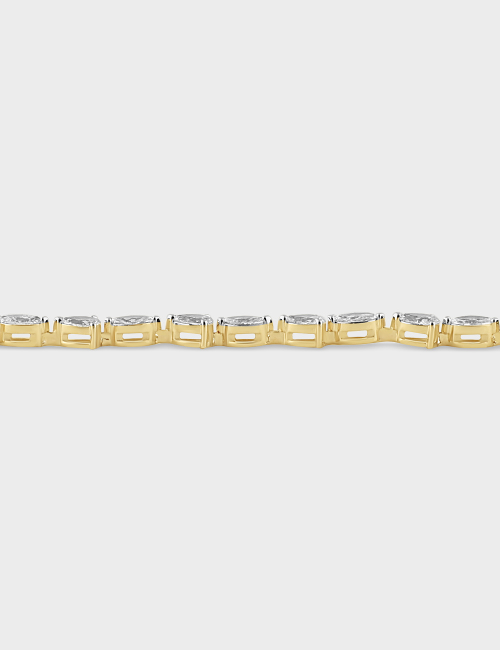 Sleek Rhythm Diamond Bracelet 3.76 carat FG-VVS, Yellow Gold, large, image 4