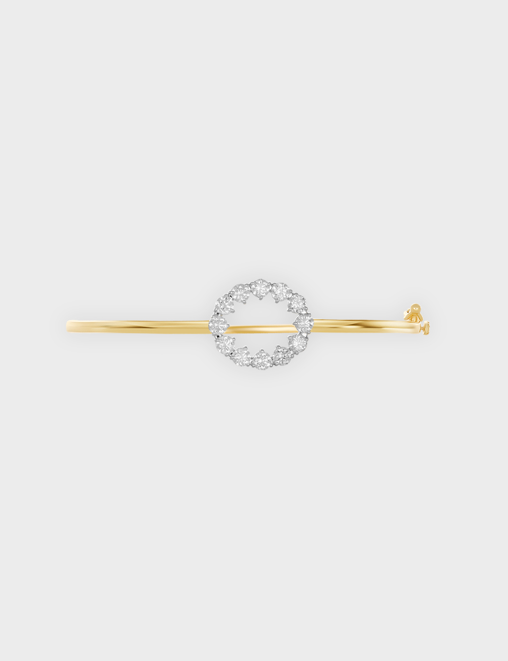 Quiet Radiance Diamond Bracelet 1.34 carat FG-VVS, Yellow Gold, large, image 2