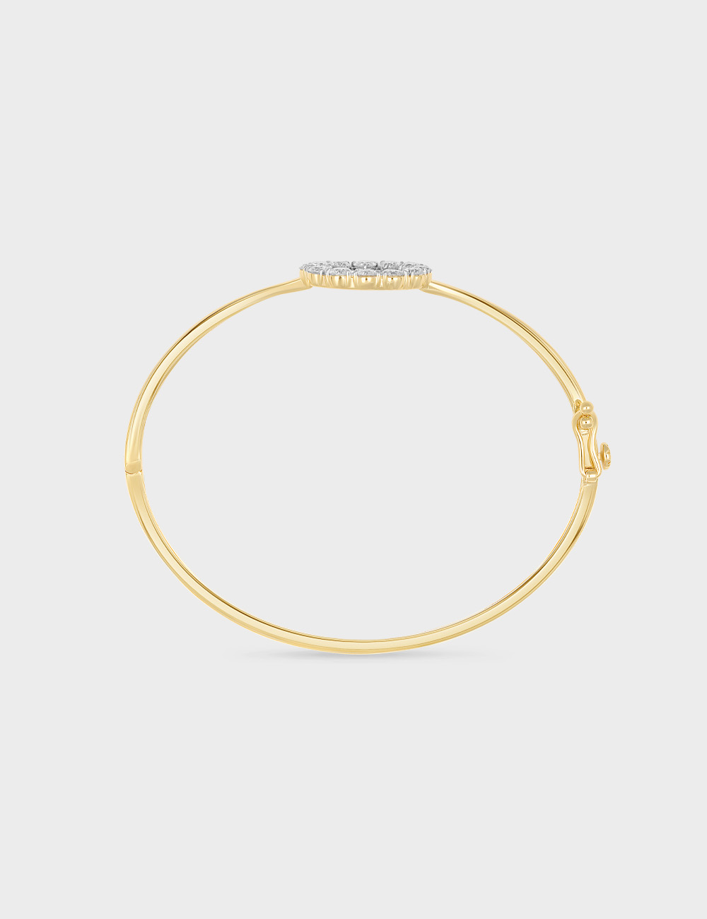 Quiet Radiance Diamond Bracelet 1.34 carat FG-VVS, Yellow Gold, large, image 4