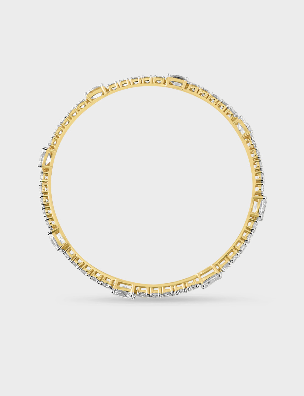 Timeless Gleam Diamond Churi 11.71 carat FG-VVS, Yellow Gold, large, image 2