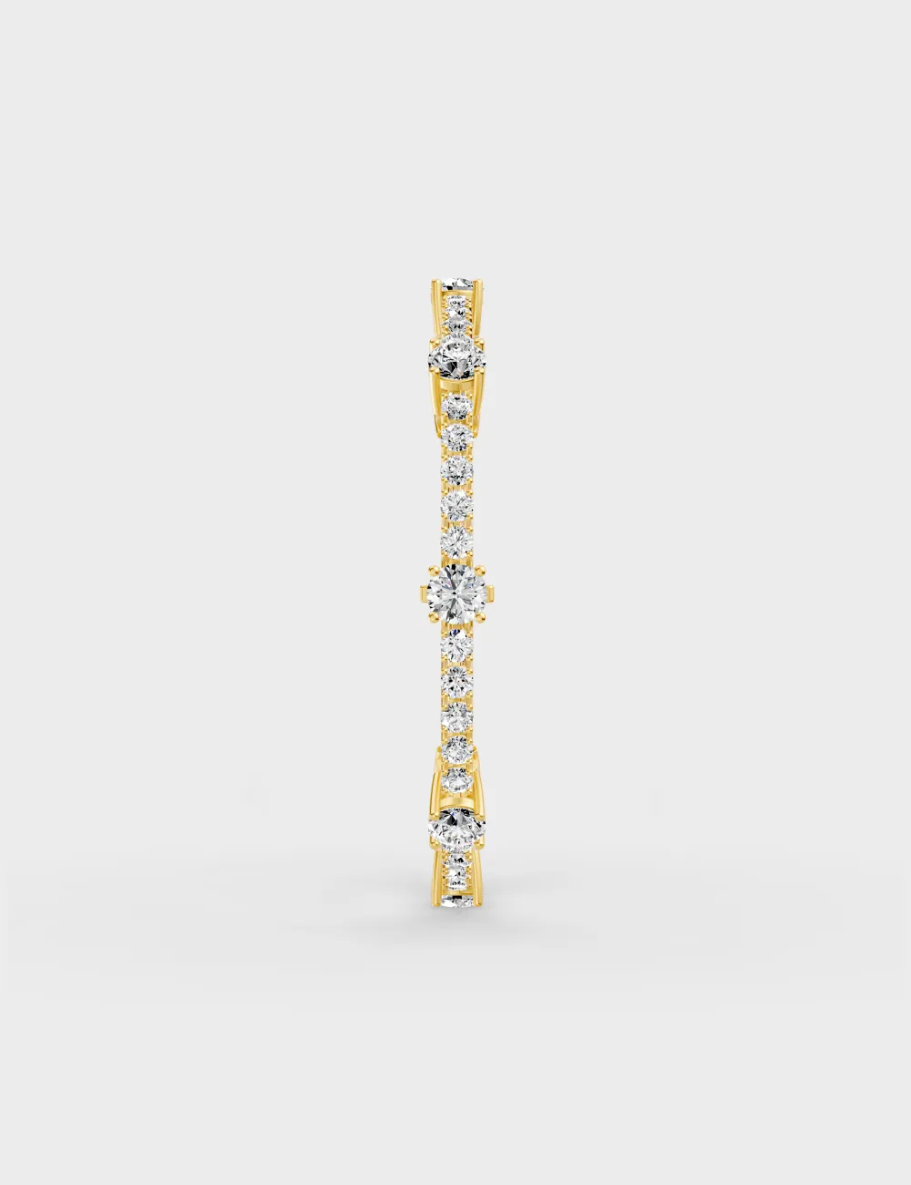 Eternelle Embellished Diamond Churi 14.87 carat FG-VVS, Yellow Gold, large, image 3