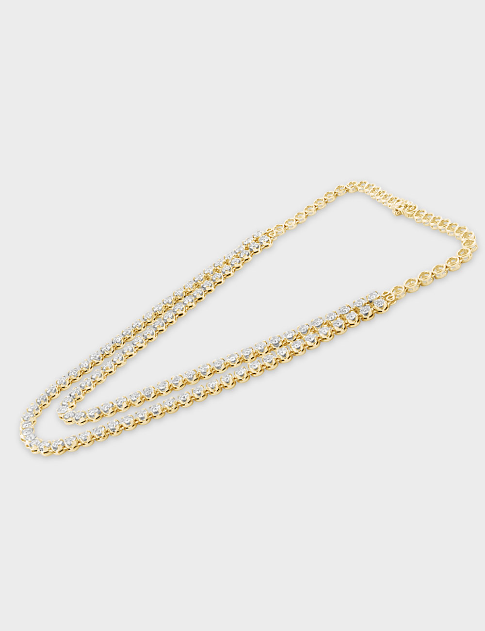 Layered Radiance Diamond Necklace 18.816 carat FG-VVS, Yellow Gold, large, image 3