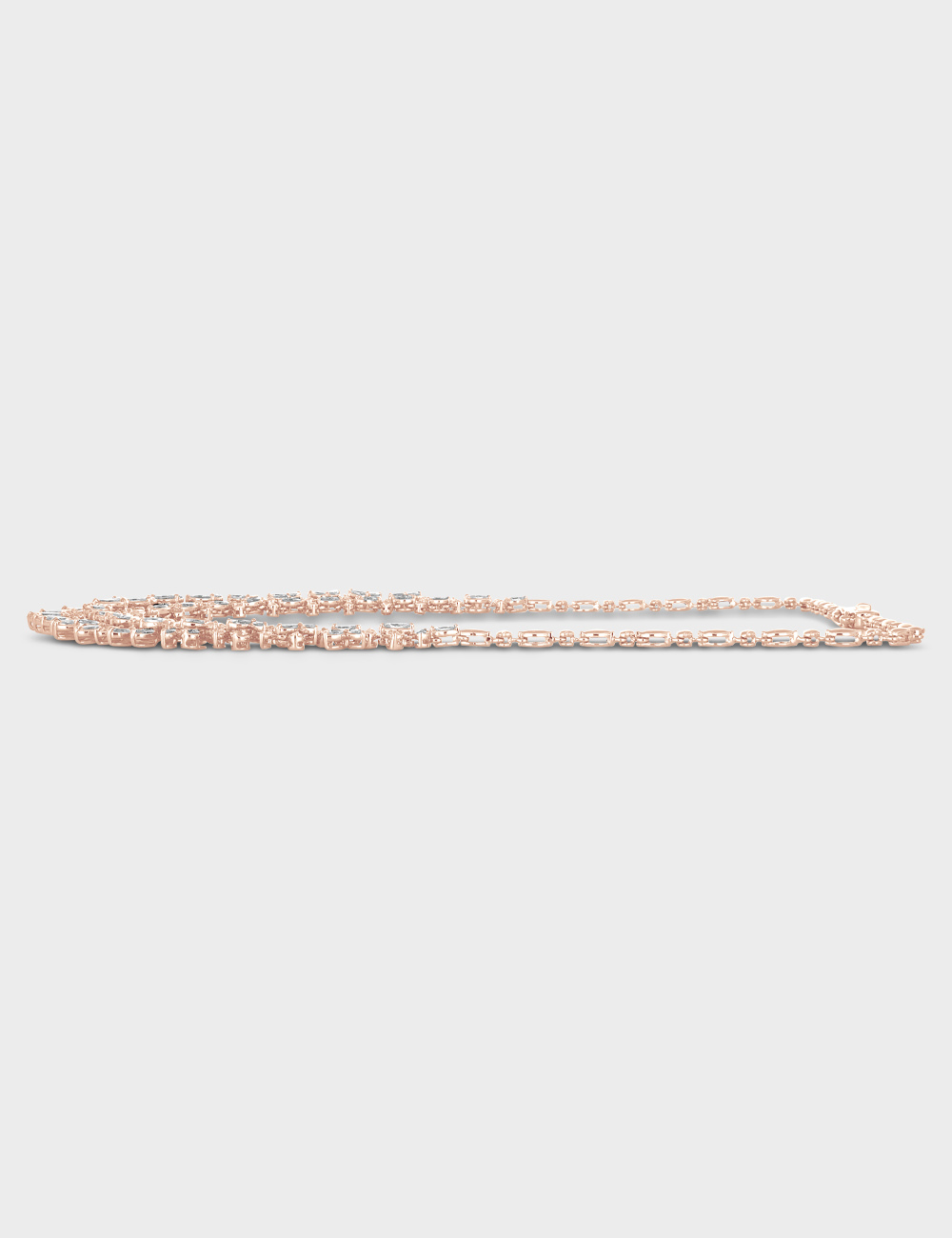 Starlit Gleam Diamond Necklace 10.16 carat FG-VVS, Rose Gold, large, image 4