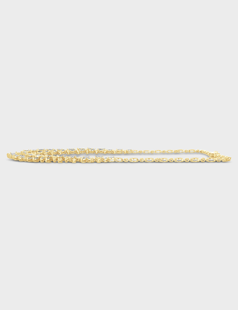 Starlit Gleam Diamond Necklace 10.16 carat FG-VVS, Yellow Gold, large, image 4