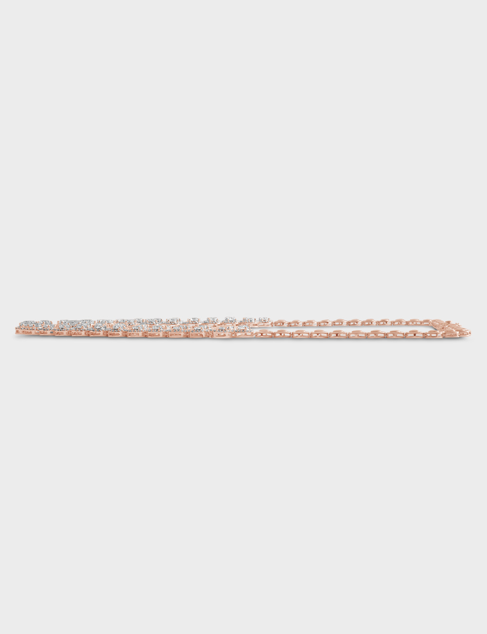 Grand Lumi&egrave;re Diamond Necklace 22.82 carat FG-VVS, Rose Gold, large, image 3