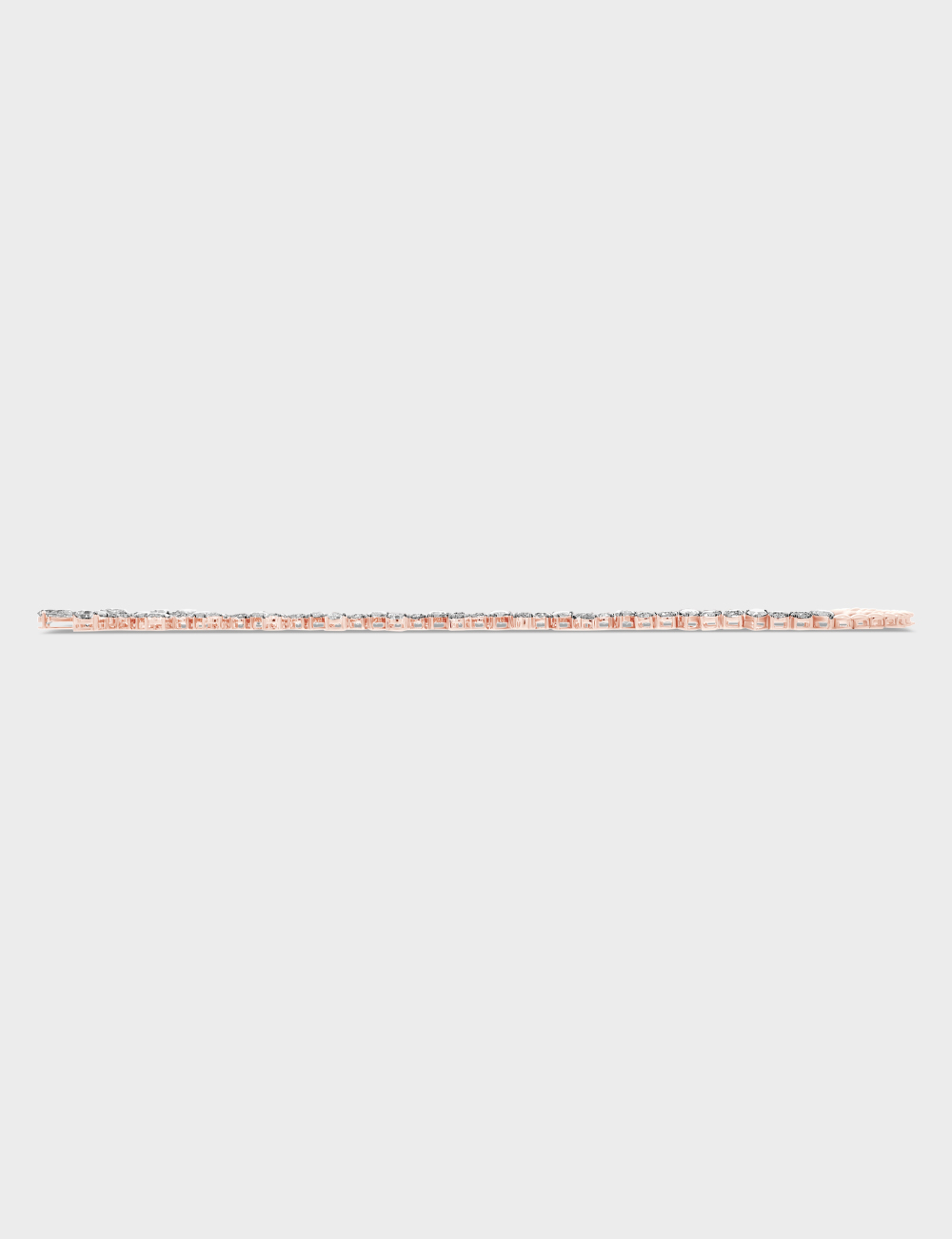 Opaline Cascade Diamond Necklace 29.62 carat FG-VVS, Rose Gold, large, image 4