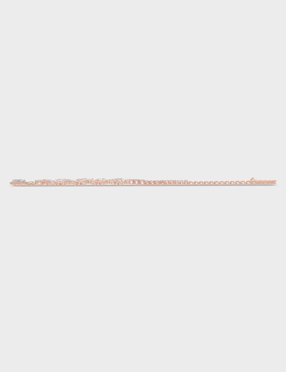 Celestial Petal Diamond Necklace 26.22 carat FG-VVS, Rose Gold, large, image 3