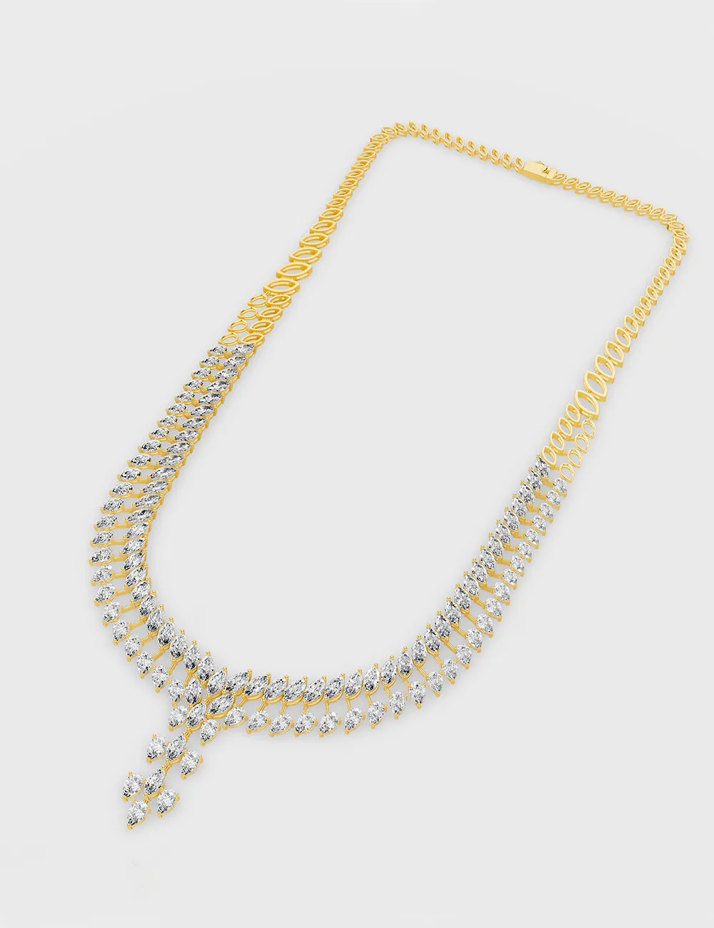 Soirée Splendour Diamond Necklace 26.04 carat FG-VVS, Yellow Gold, large, image 3