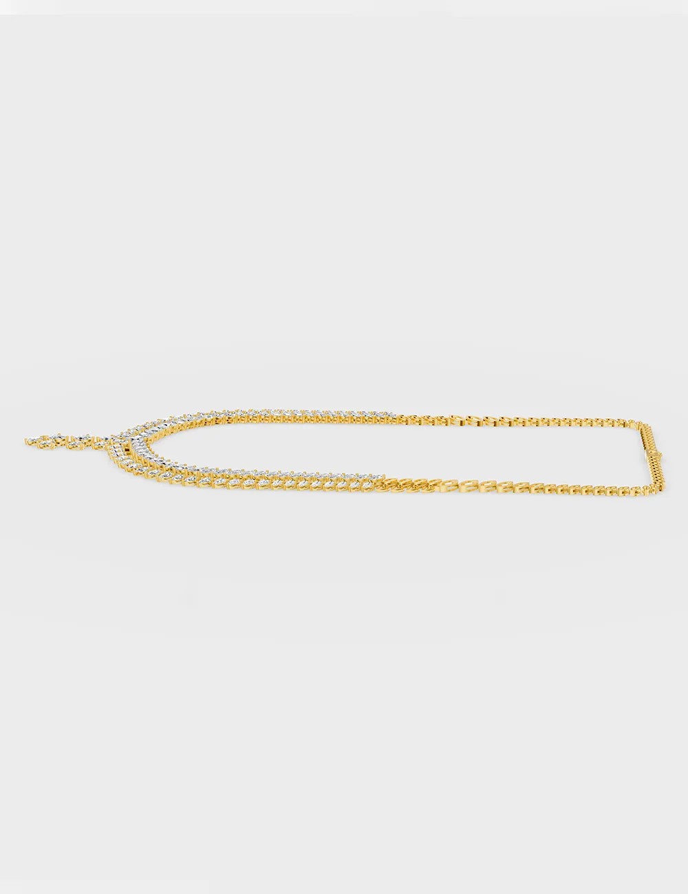Soirée Splendour Diamond Necklace 26.04 carat FG-VVS, Yellow Gold, large, image 4
