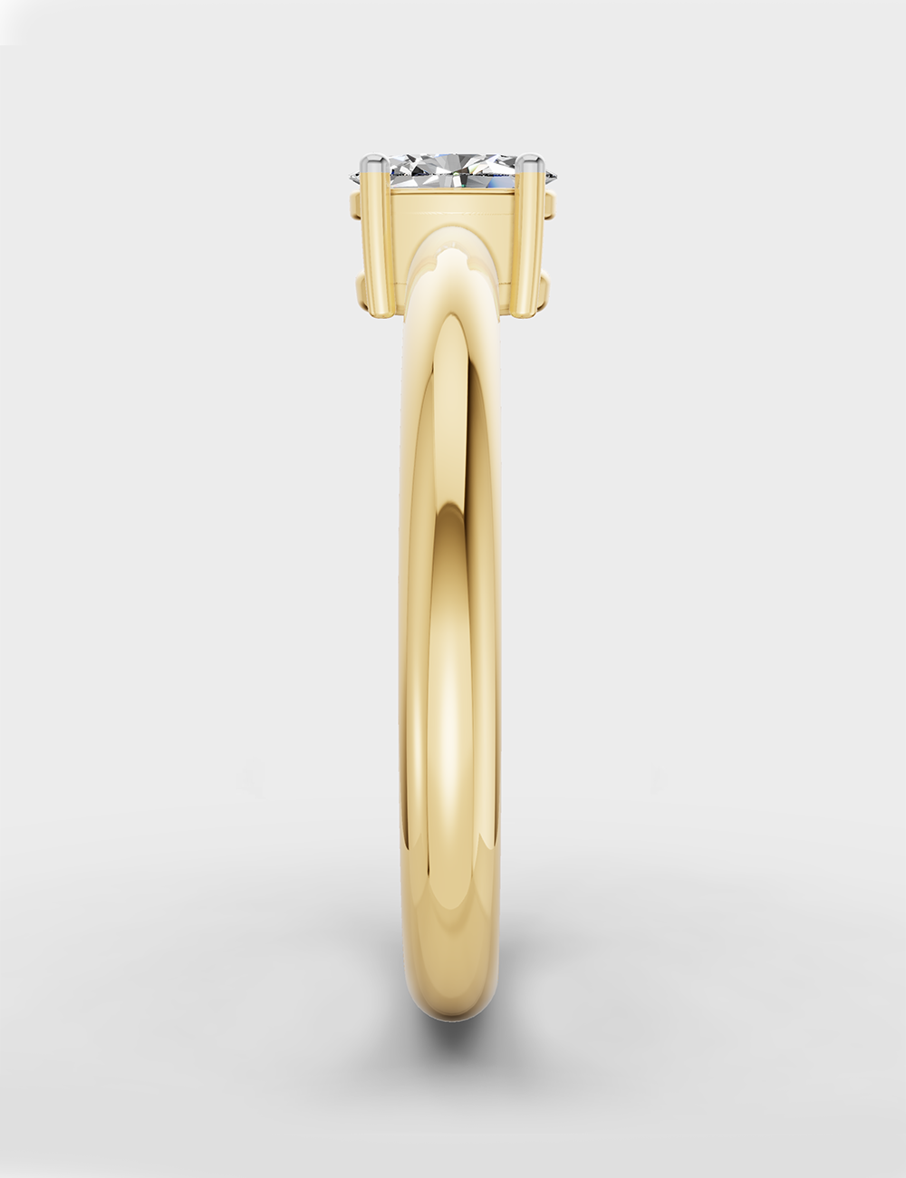 Delightful Diamond Ring 26 cent FG-VVS, Yellow Gold, large, image 3