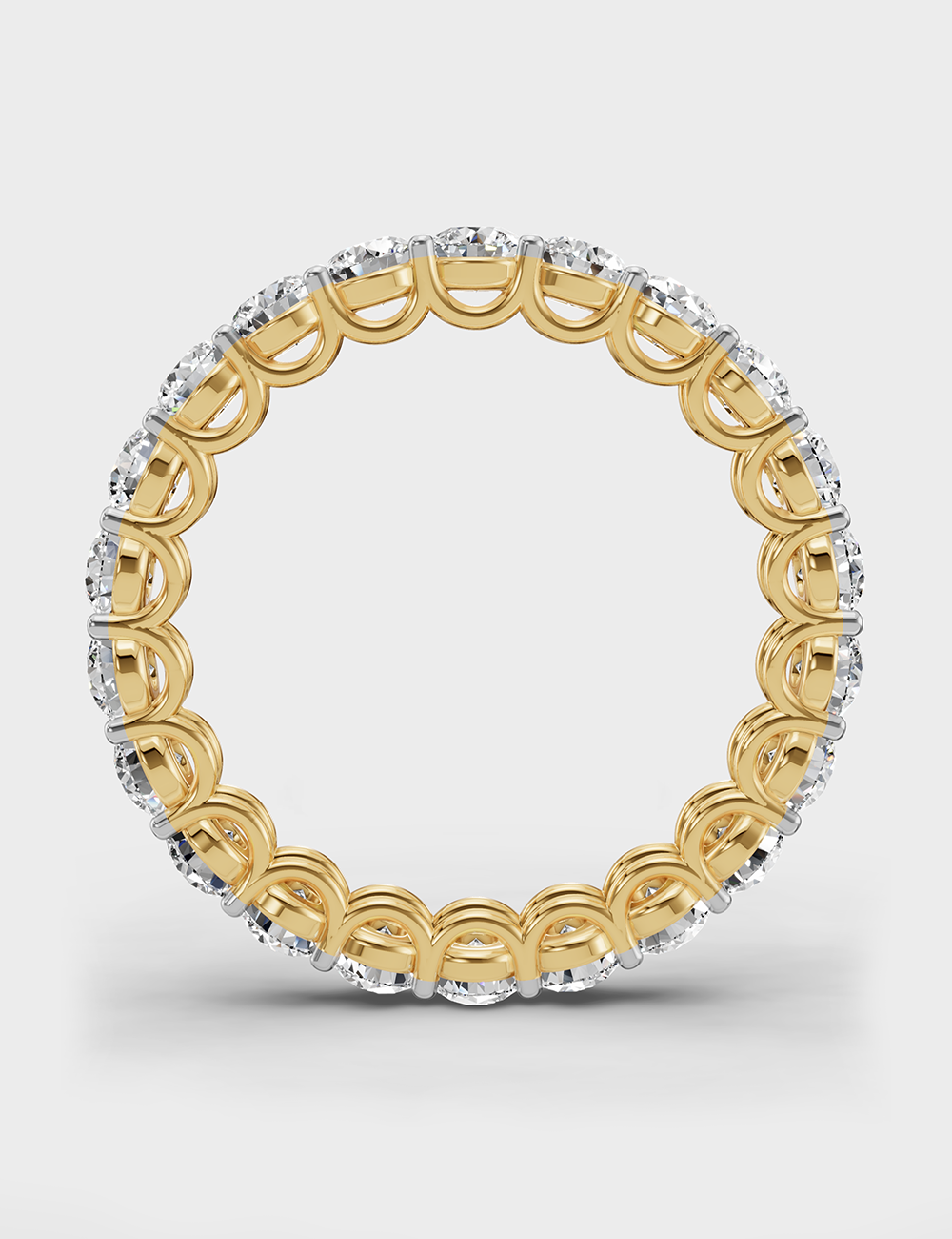 Serene Diamond Ring 2.19 carat FG-VVS, Yellow Gold, large, image 4