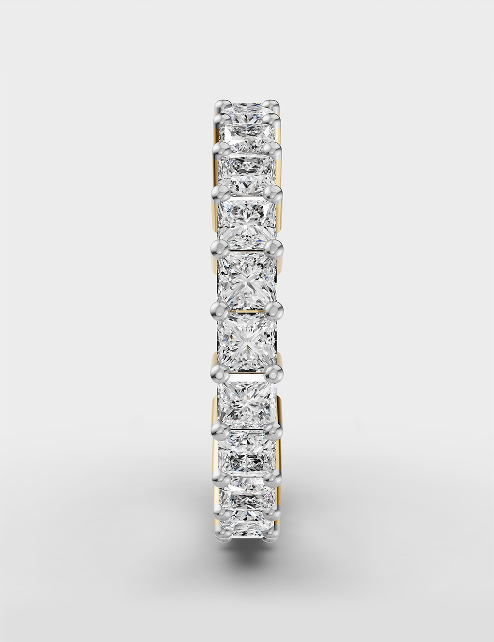 Exquisite Diamond Ring 1.94 carat FG-VVS, Yellow Gold, large, image 2