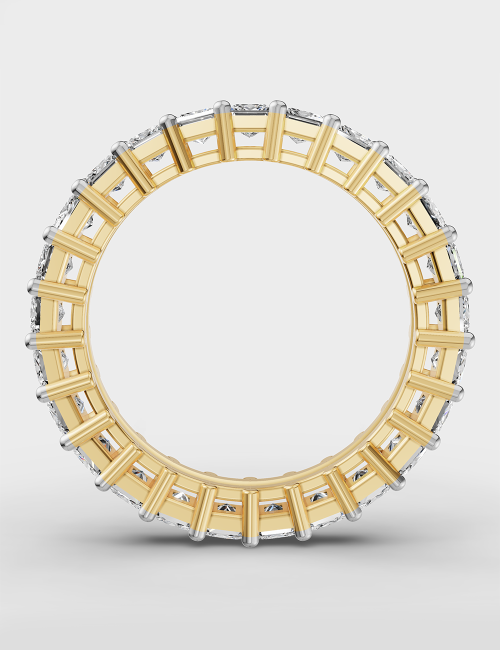 Exquisite Diamond Ring 1.94 carat FG-VVS, Yellow Gold, large, image 4