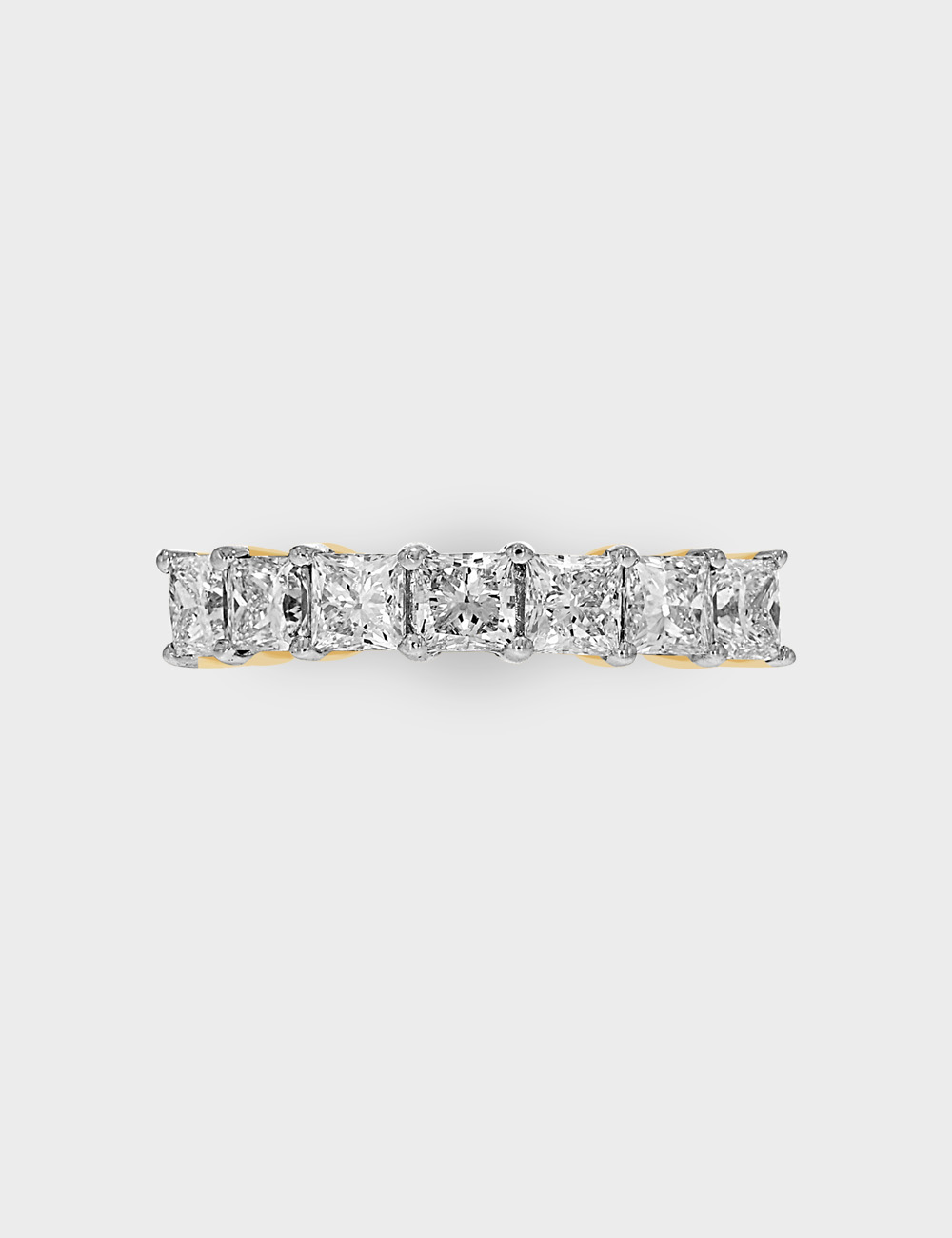 Aurora Alignment Diamond Ring 1.68 carat FG-VVS, Yellow Gold, large, image 2