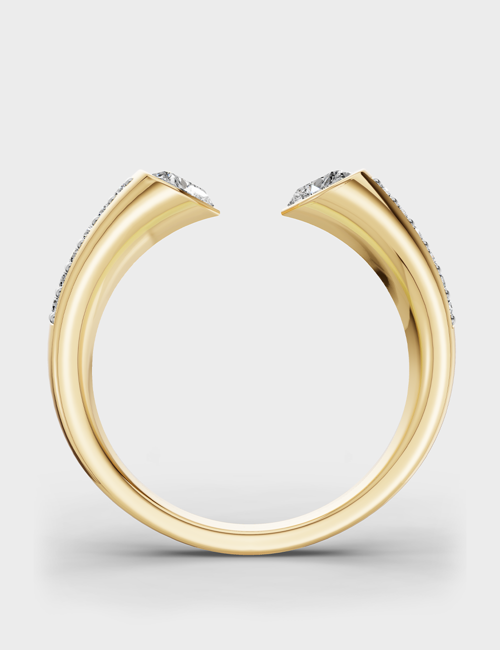 Lovable Diamond Ring 59 cent FG-VVS, Yellow Gold, large, image 4