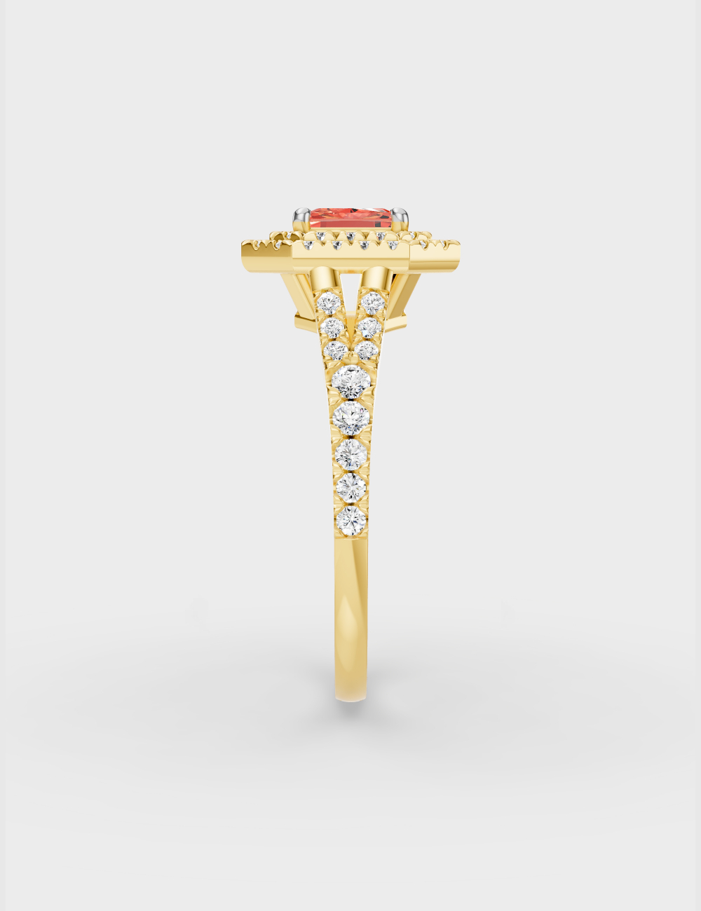 Classic Facets Diamond Ring 1.78 carat FG-VVS, Yellow Gold, large, image 3