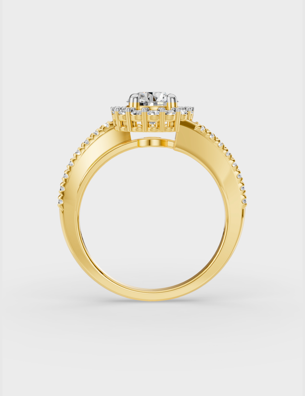 Radiant Beauty Diamond Ring 1.89 carat FG-VVS, Yellow Gold, large, image 4