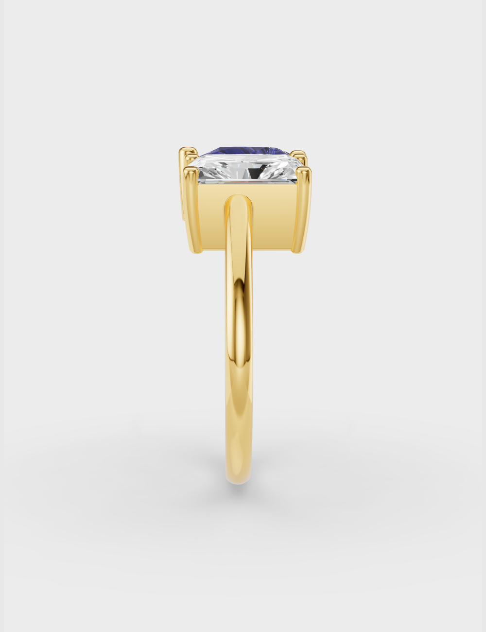 Amore Eterno Diamond Ring 1.3 carat FG-VVS, Yellow Gold, large, image 3