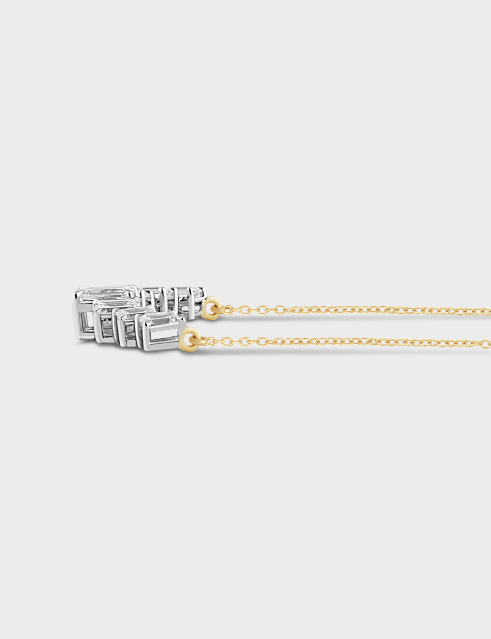 Linear Luxe Diamond Pendant 2.14 carat FG-VVS, Yellow Gold, large, image 3
