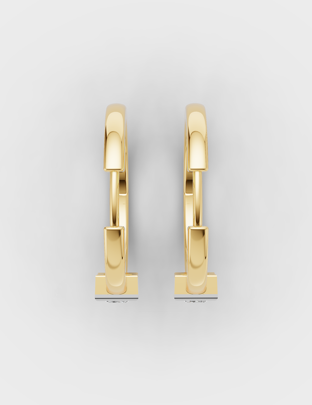 Pretty Diamond Earrings 53 cent FG-VVS, Yellow Gold, large, image 4