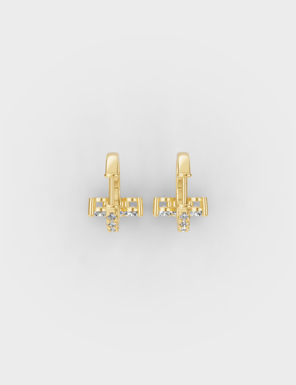 Classic Brilliance Diamond Earrings 1.78 carat FG-VVS, Yellow Gold, large, image 4