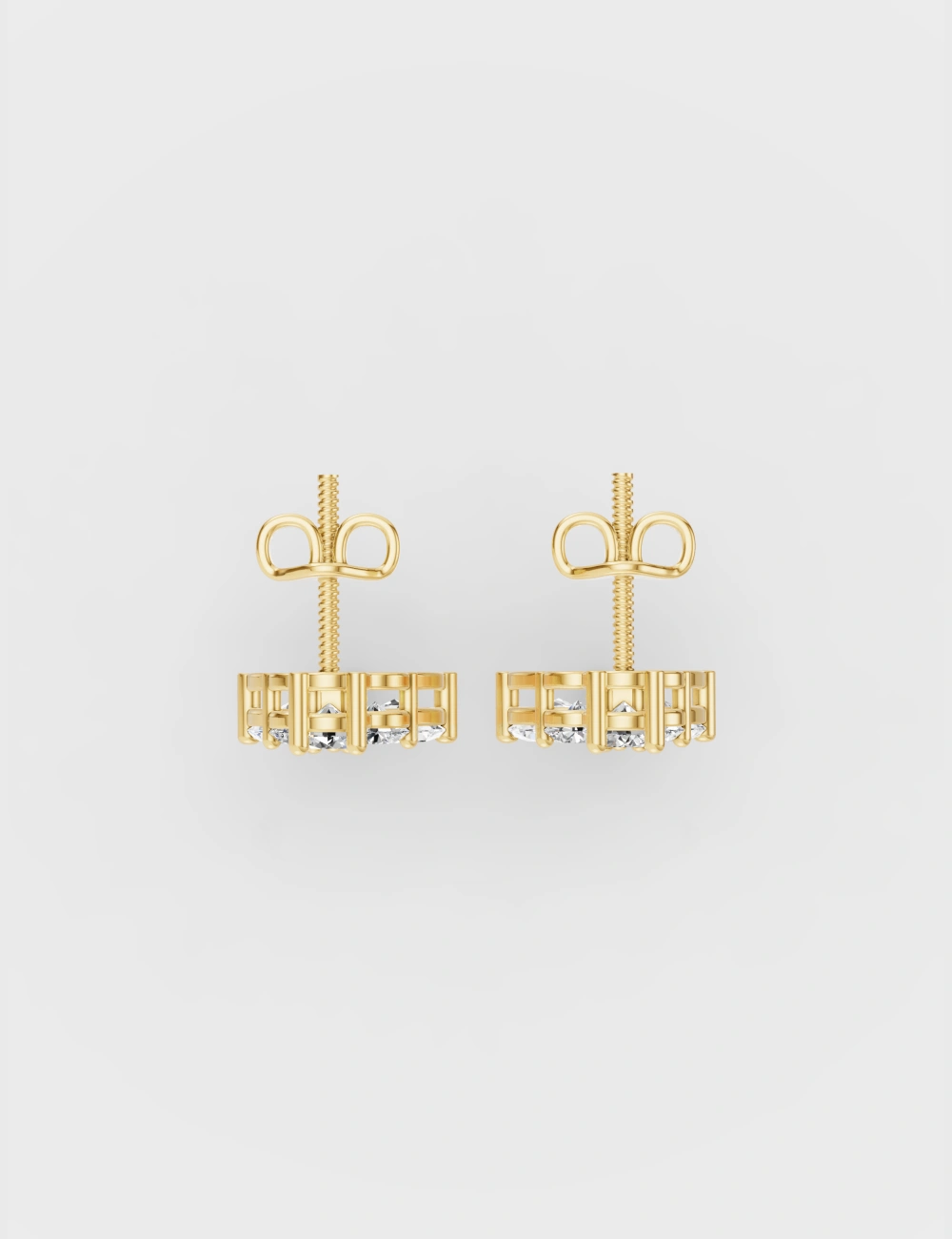 Petal Luxe Diamond Drops 3.06 carat FG-VVS, Yellow Gold, large, image 4