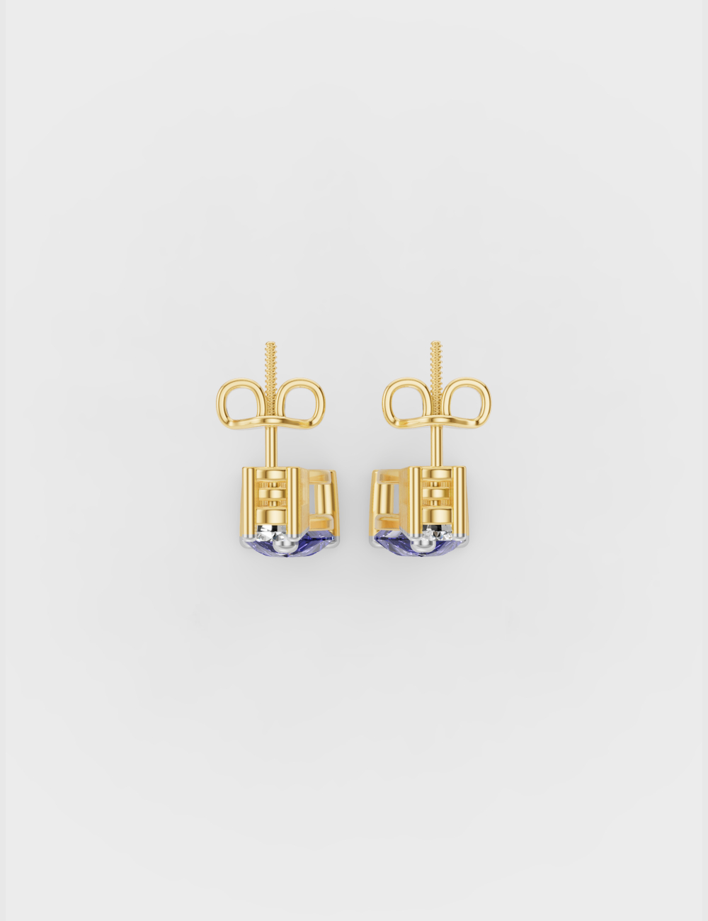 Confident Glamour Diamond Earrings 2.9 carat FG-VVS, Yellow Gold, large, image 4