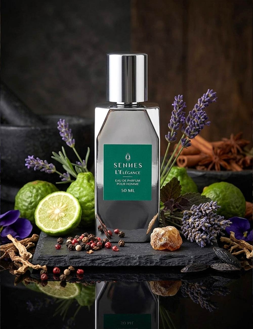 L&rsquo;EL&Eacute;GANCE 50ml For Him, , large, image 1